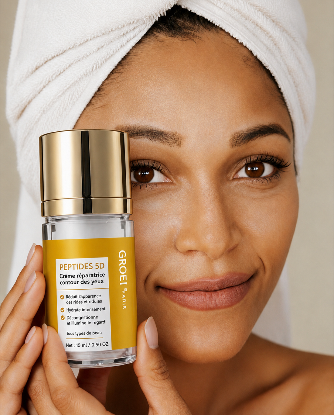 Contour des yeux aux peptides : comment effacer cernes et rides ?