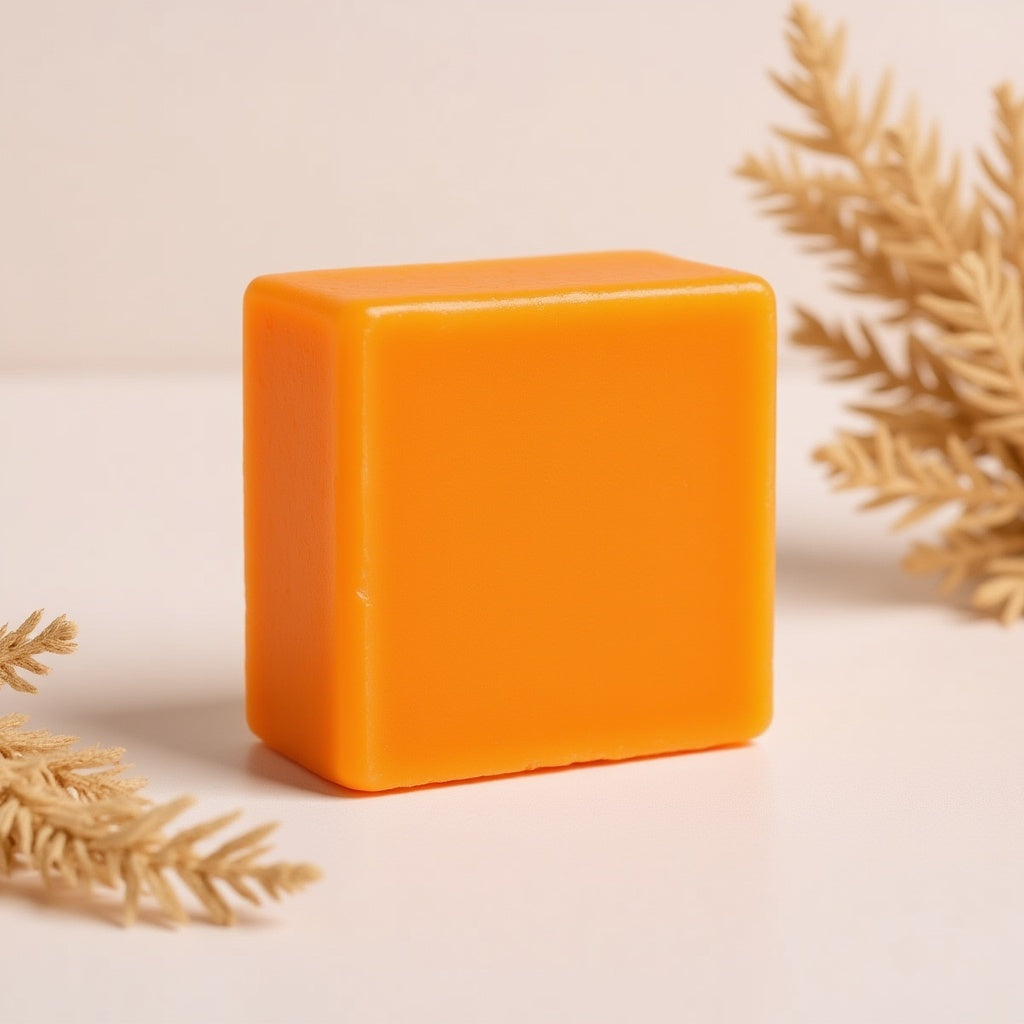 Savon au Curcuma Artisanal – Éclat, Pureté & Soin Unifiant