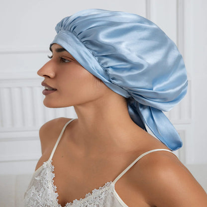 Bonnet satin élastique ajustable toutes tailles – Satinoria
