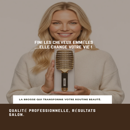 Brosse démêlante miracle sans douleur cheveux bouclés crépus fins – Satinoria

