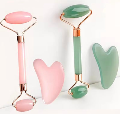 Rouleau de jade packaging premium cadeau beauté – Satinoria

