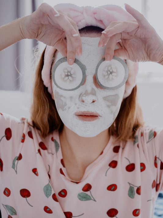 Bandeau spa ultra doux avec nœud pour routine skincare – Satinoria
